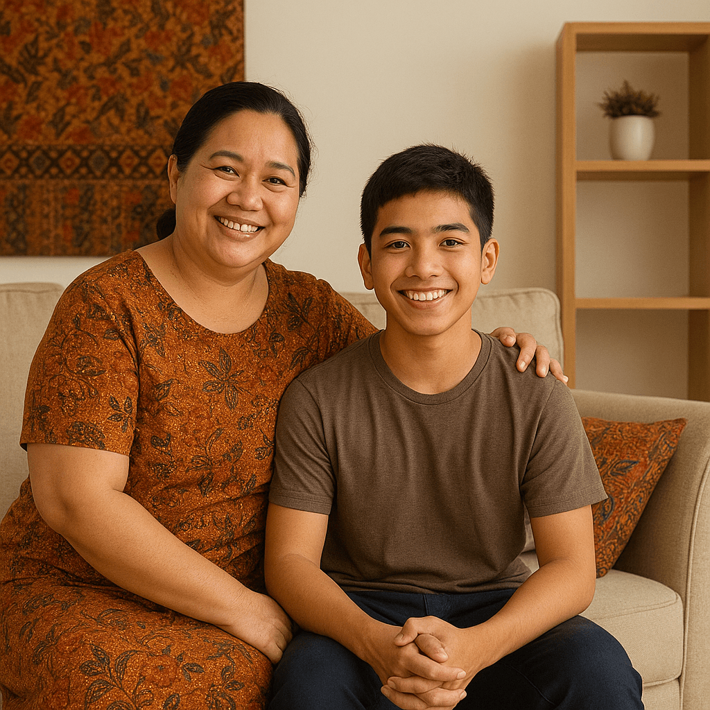 Ibu Dina – Orang Tua Siswa SMP