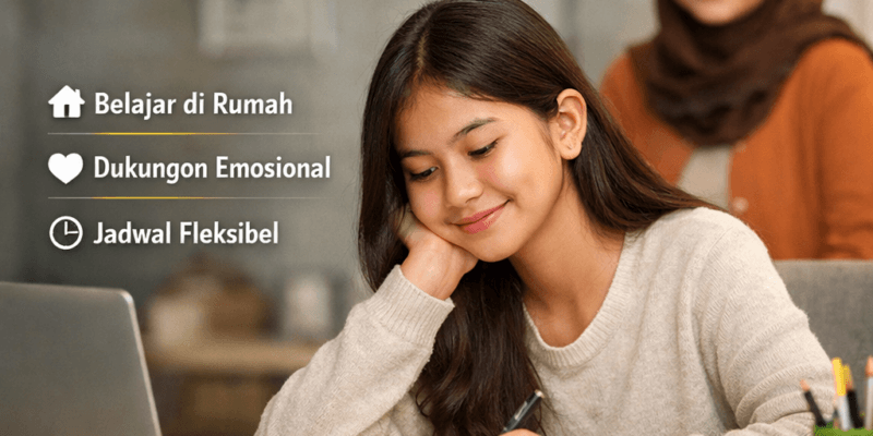 homeschooling SMA untuk anak depresi sekolah