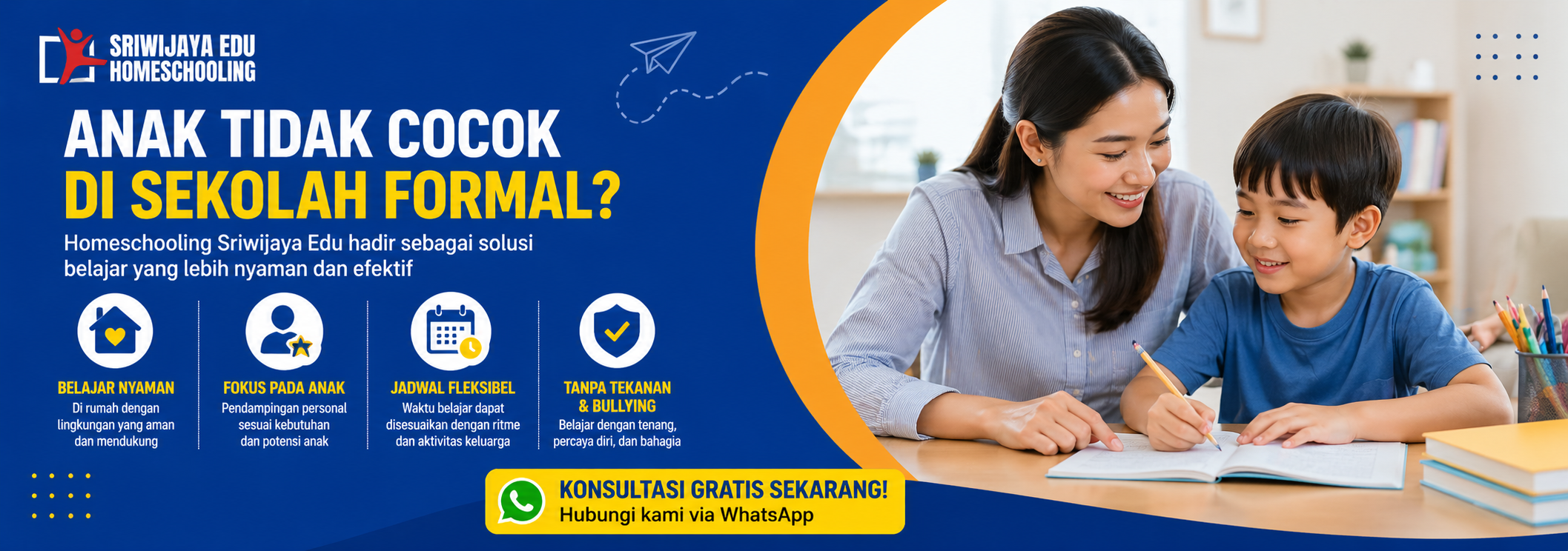 Homeschooling Balikpapan solusi anak tidak cocok sekolah formal